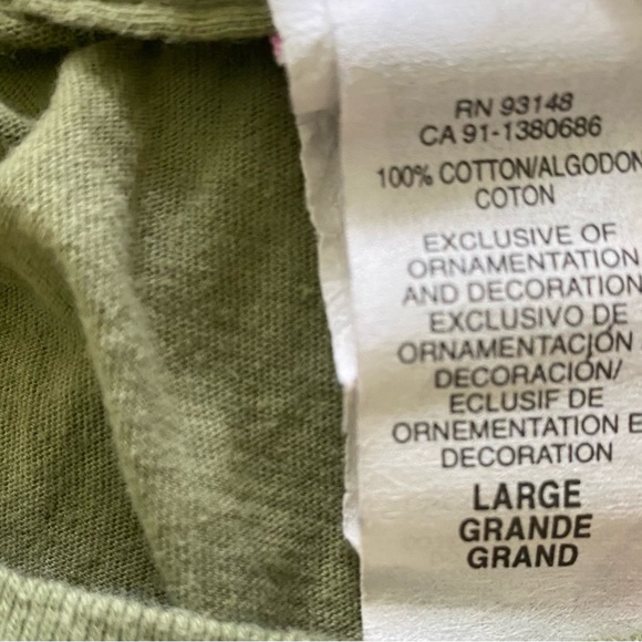 Rachael Ray Tshirt GOT EVOO? Women’s Large Green Everyday with Rachael Ray - Picture 3 of 5